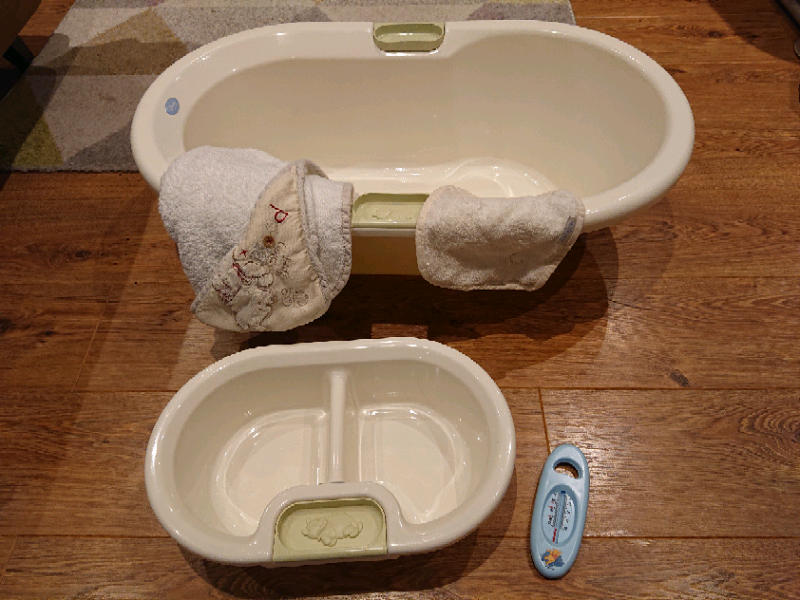 baby bath top and tail set